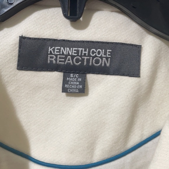 Kenneth Cole Reaction Womens Cream Pea Coat Size Small NWT - Picture 4 of 10